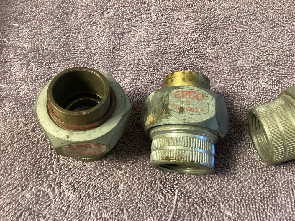 3–EPCO DiElectric Union 3/4" Sweat x 3/4" Pipe…NOS
