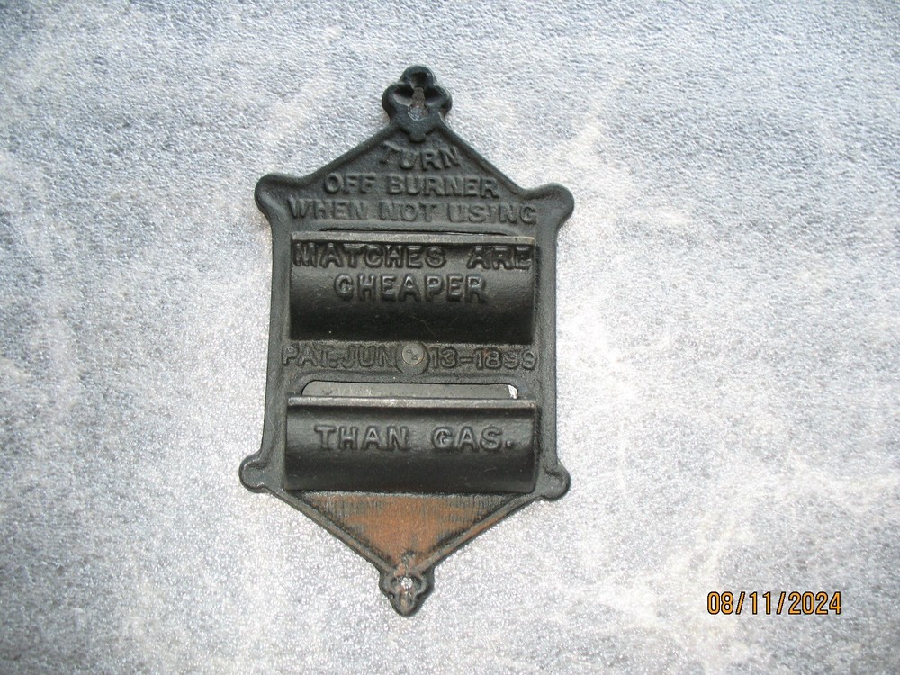 VINTAGE DOUBLE MATCH HOLDER