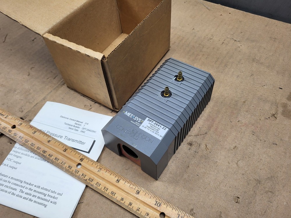 Johnson Controls DP-2641-22 Differential Pressure Transmitter