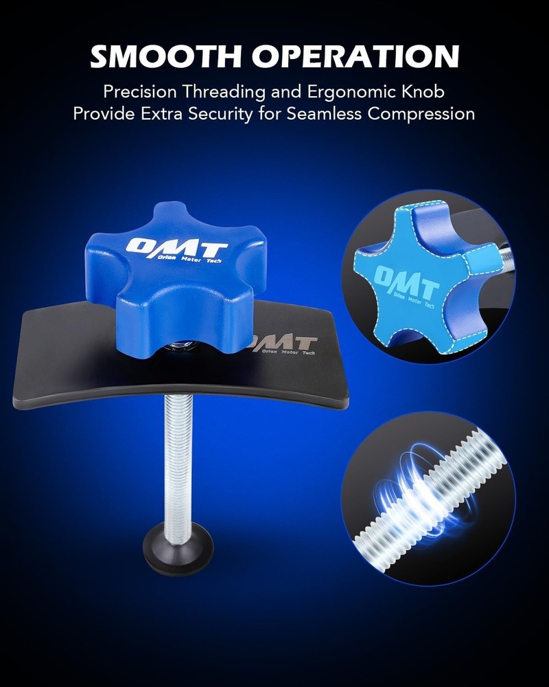 Precision Threaded Brake Caliper Compression Tool for Damage-Free Maintenance