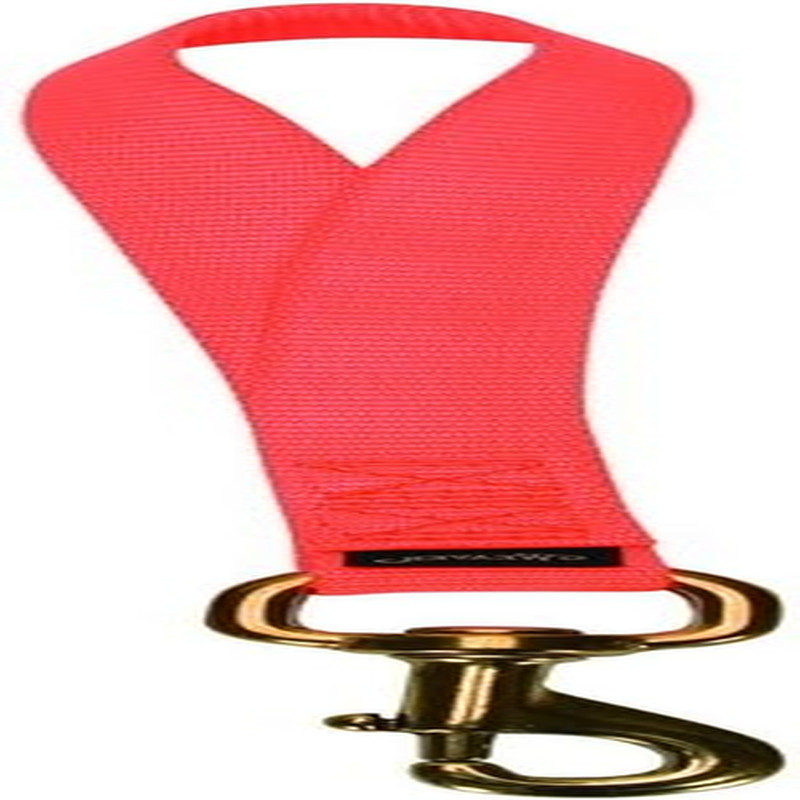 Arborist Chain Saw Strap with Snap, Orange