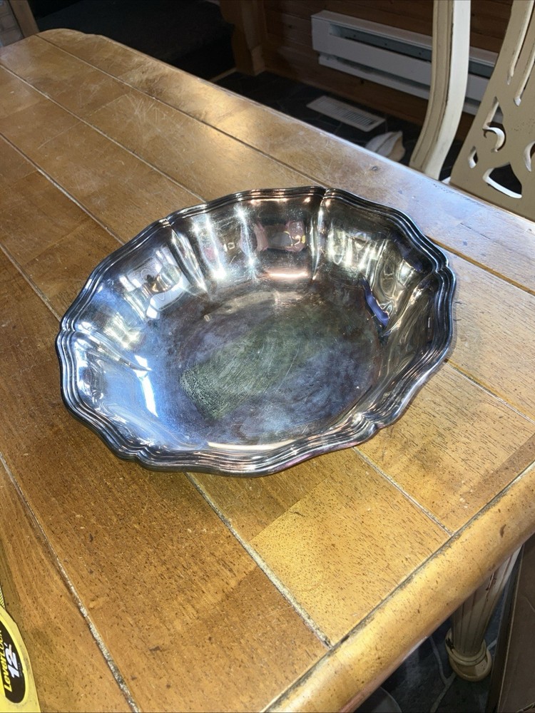 Vintage Chippendale Style Serving Bowl