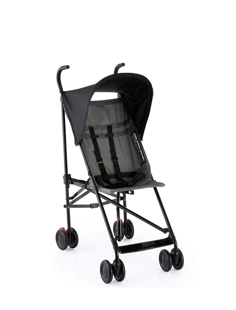 Pamo Babe Compact Fold Lightweight Umbrella Stroller (Black)