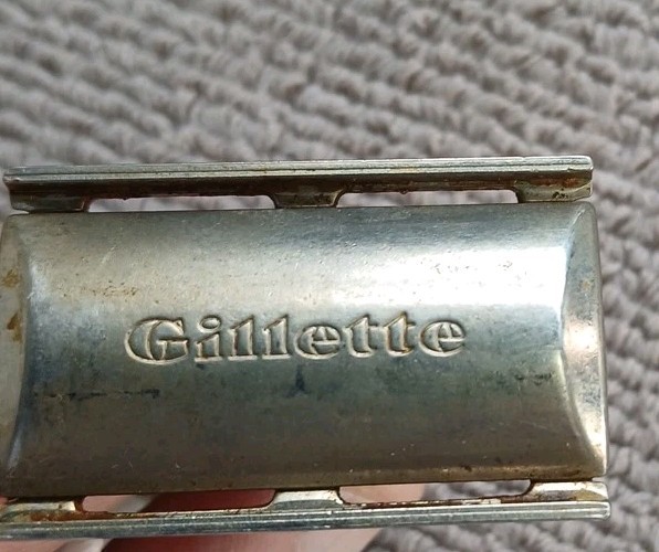 Mini Gillette Metal Shaver Razor 2.5"