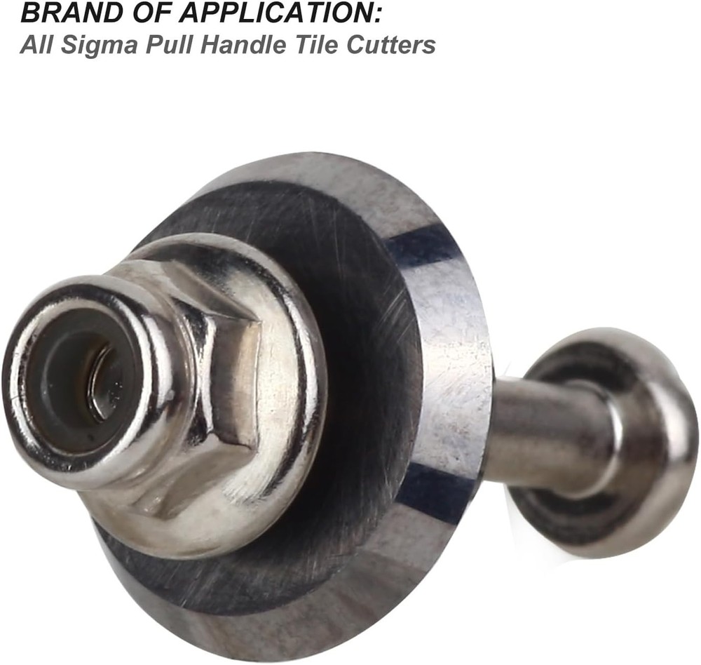 12mm Tile Cutter Scoring Wheel 14A for All Sigma Pull Handle Tile Cutters,Alloy