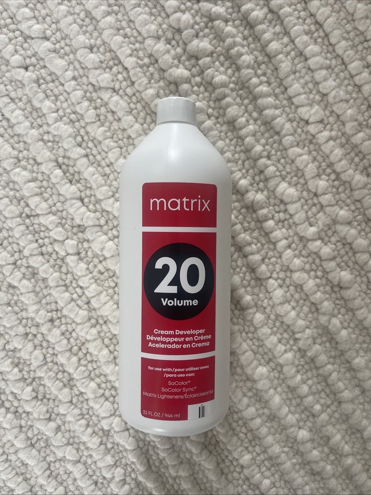 Matrix 20 volume cream developer 32 oz  for Socolor Logics Light Reactions