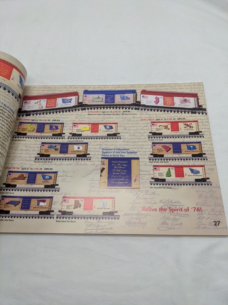 Set Of (2) 2002 Kline Train Catalogs First And Second Edition
