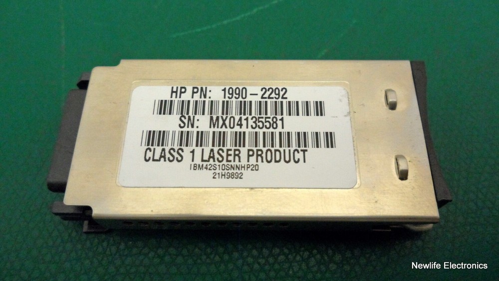 HP 1990-2292 Networking Transceiver GBIC for Multimode Fiber Optic Cables