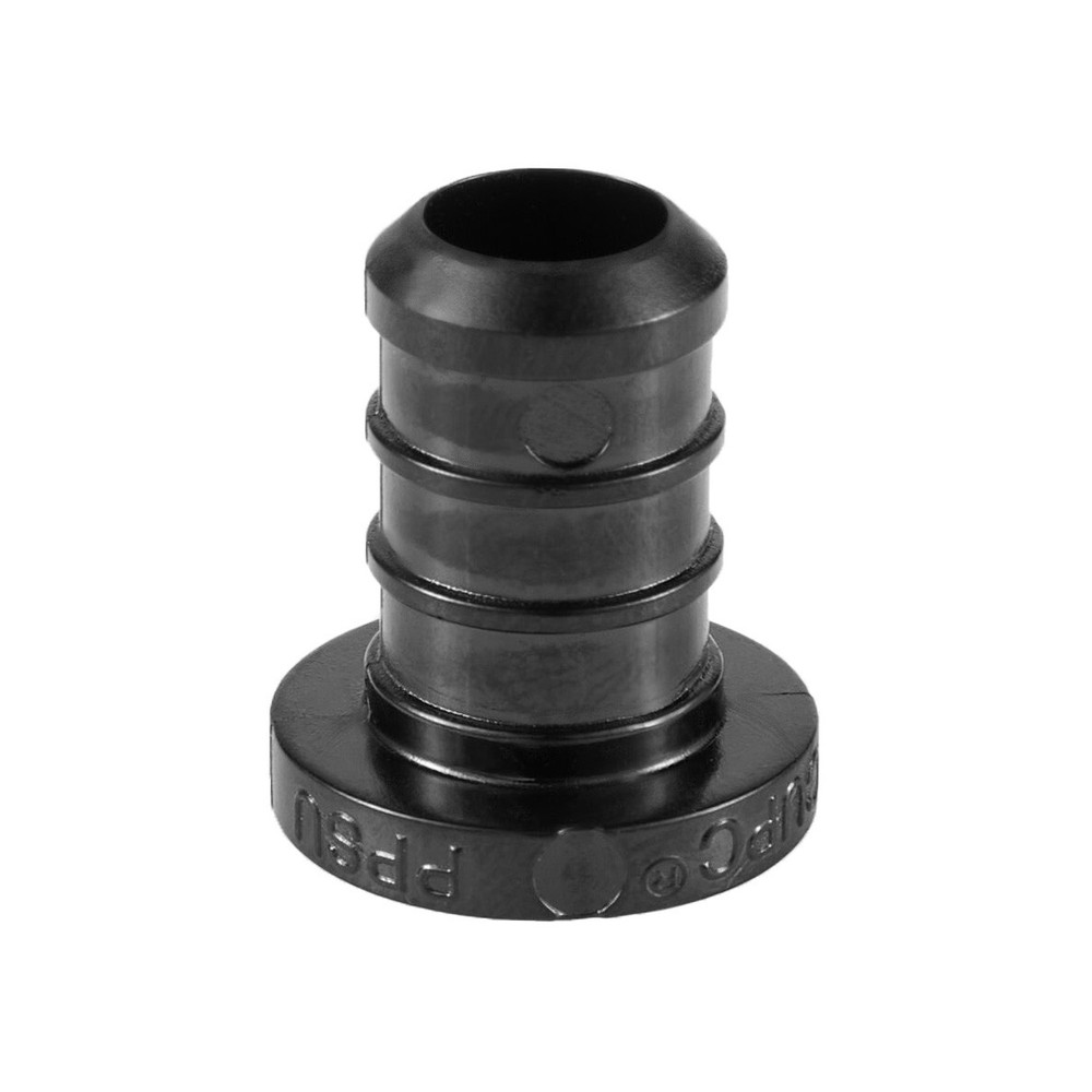 EFIELD 100PCS 3/4" Pex Poly PPSU Barb Crimp Plug ( End Cap)-NSF (Lead Free)