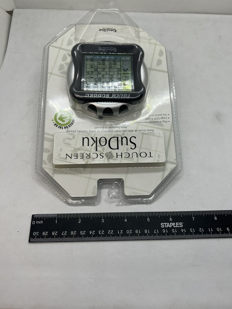 Touch Screen Sudoku Excalibur Electronic Game