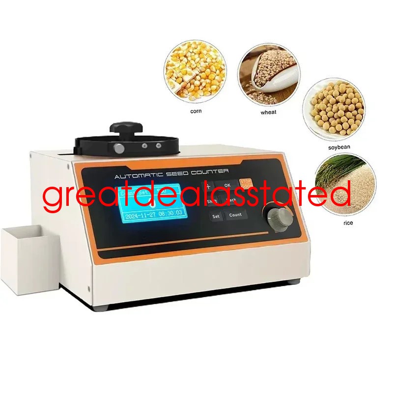Digital Automatic Seed Counter Vacuum Grain Seed Wheat Counting Machine 110v
