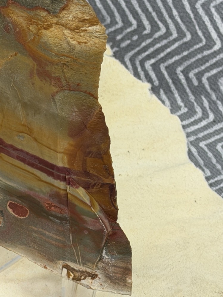 Owyhee Pride Pit War Paint Jasper Slabs, Lot #156