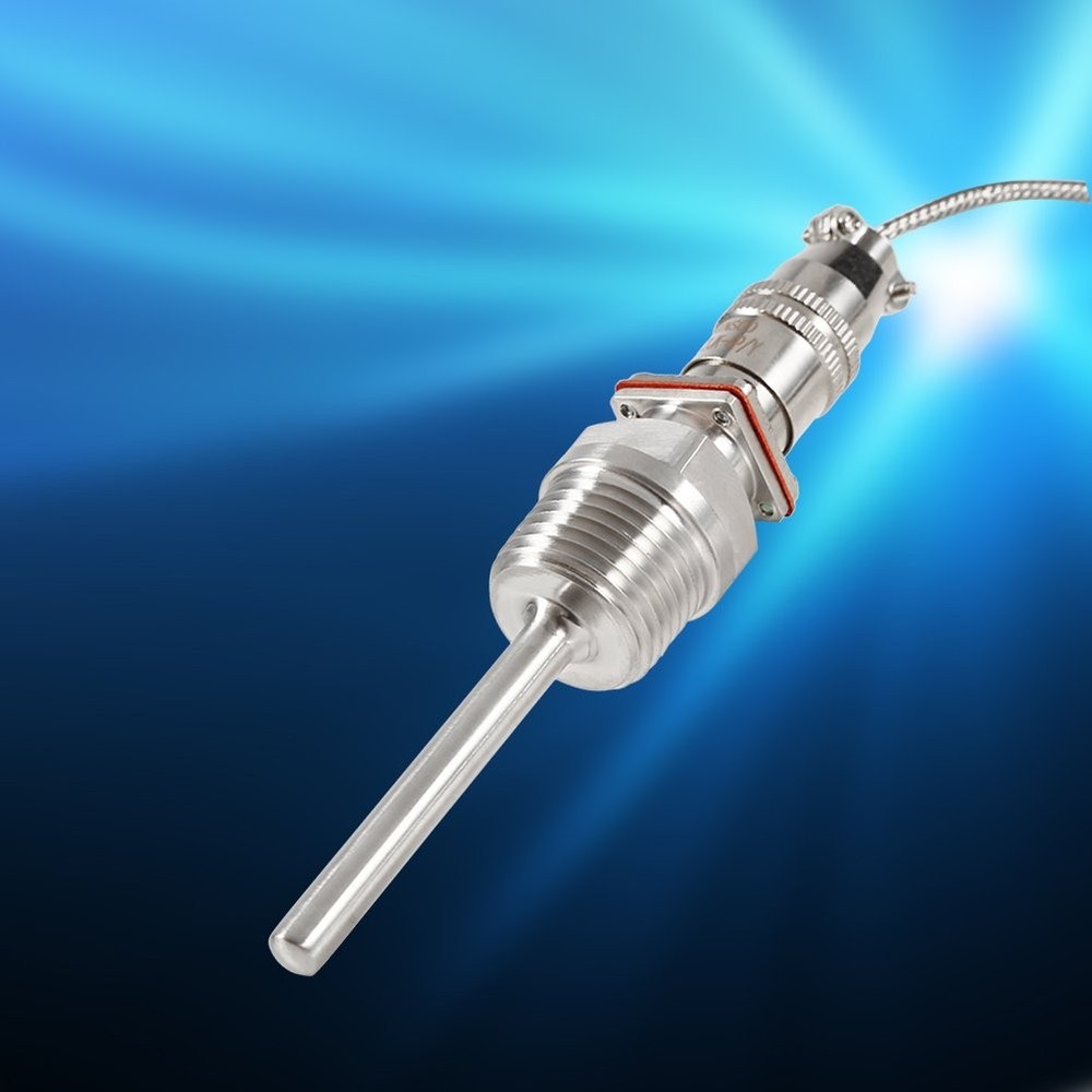 RTD PT100 Temperature Sensor Probe, 1/2" NPT Threads Thermocouple...