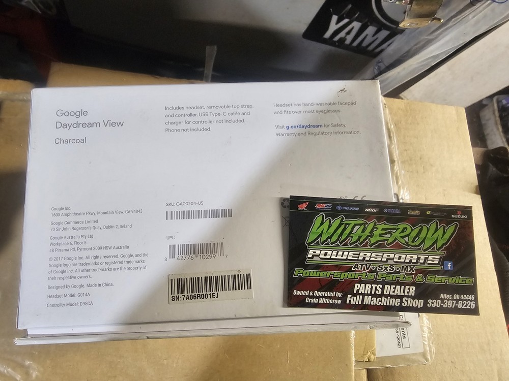 Google Daydream View VR Headset - Charcoal