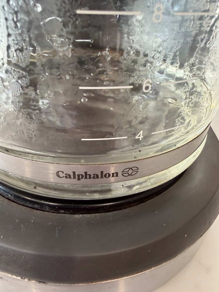 Calphalon 12 Cup Programmable Coffee Maker Stainless Steel Tested Works