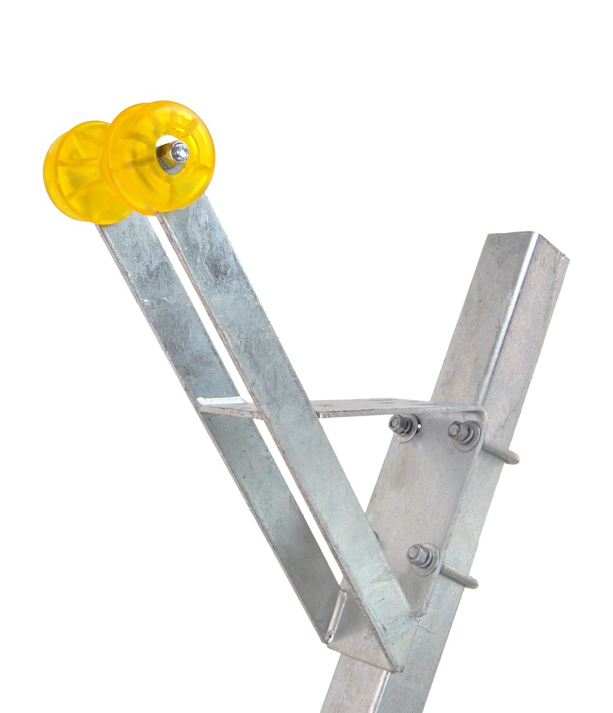 Boat Trailer Galvanized Winch Seat With Roller For Winch Posts With Roller