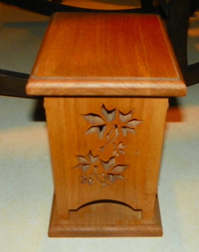 Solid Oak Napkin Holder
