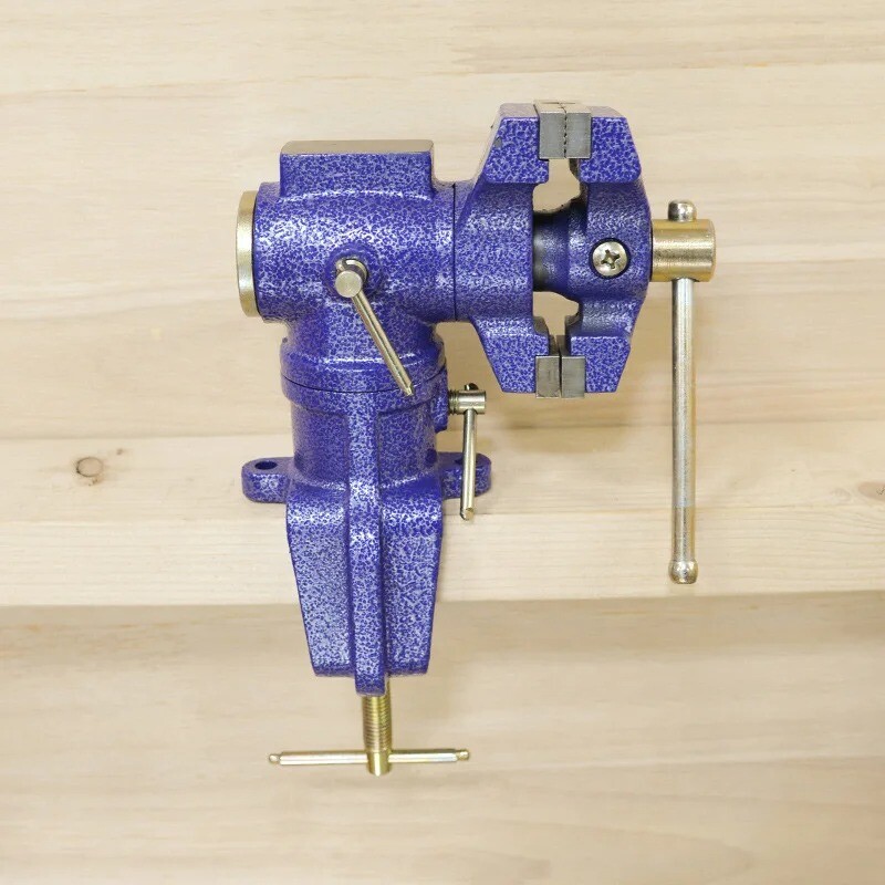 Multi-Function Bench Vise 360 Degree Rotary Bench Vise DIY Heavy Duty Bench Vise