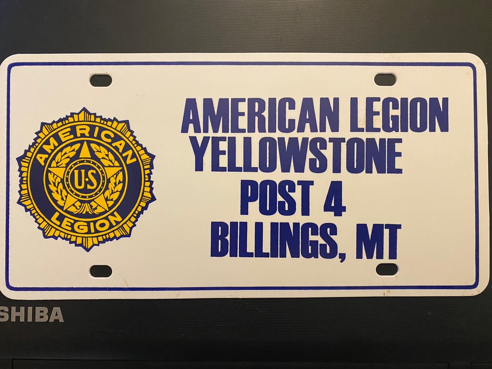 American legion license plate