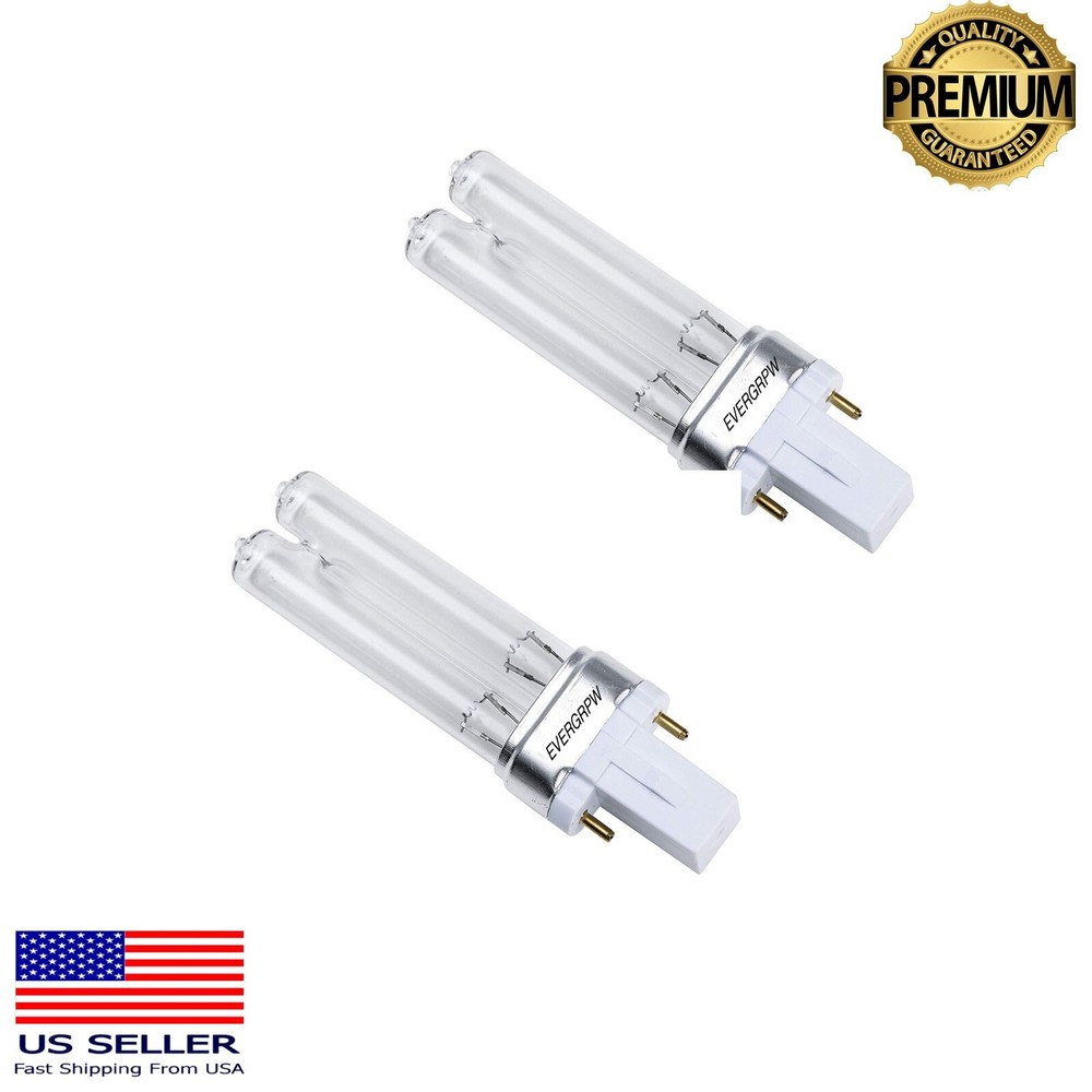 2x Replacement Germicidal UV Lamp -13 Watt - Universal - G23 Base 13W