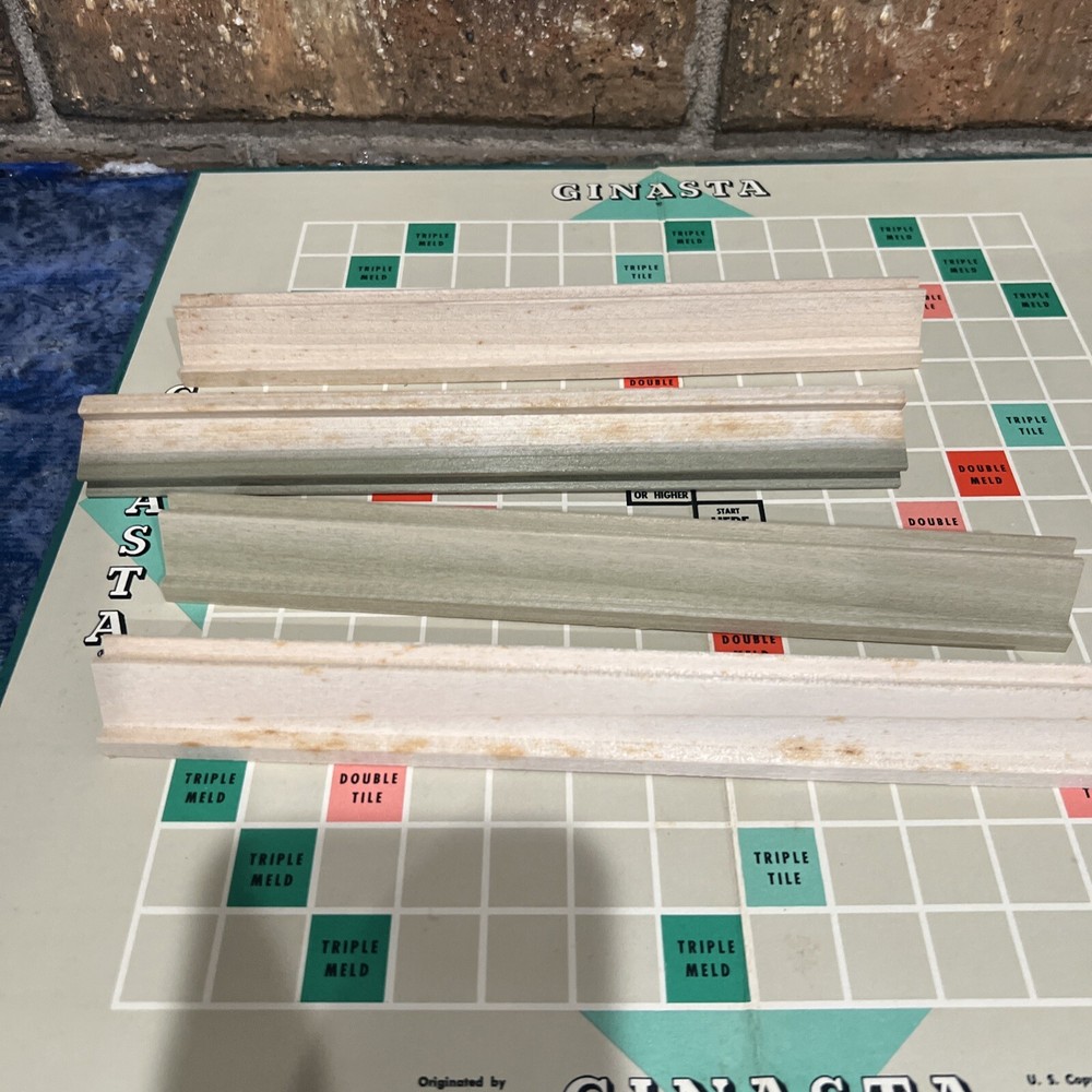 Vintage Ginasta 1954 Card Tile Board Game Complete