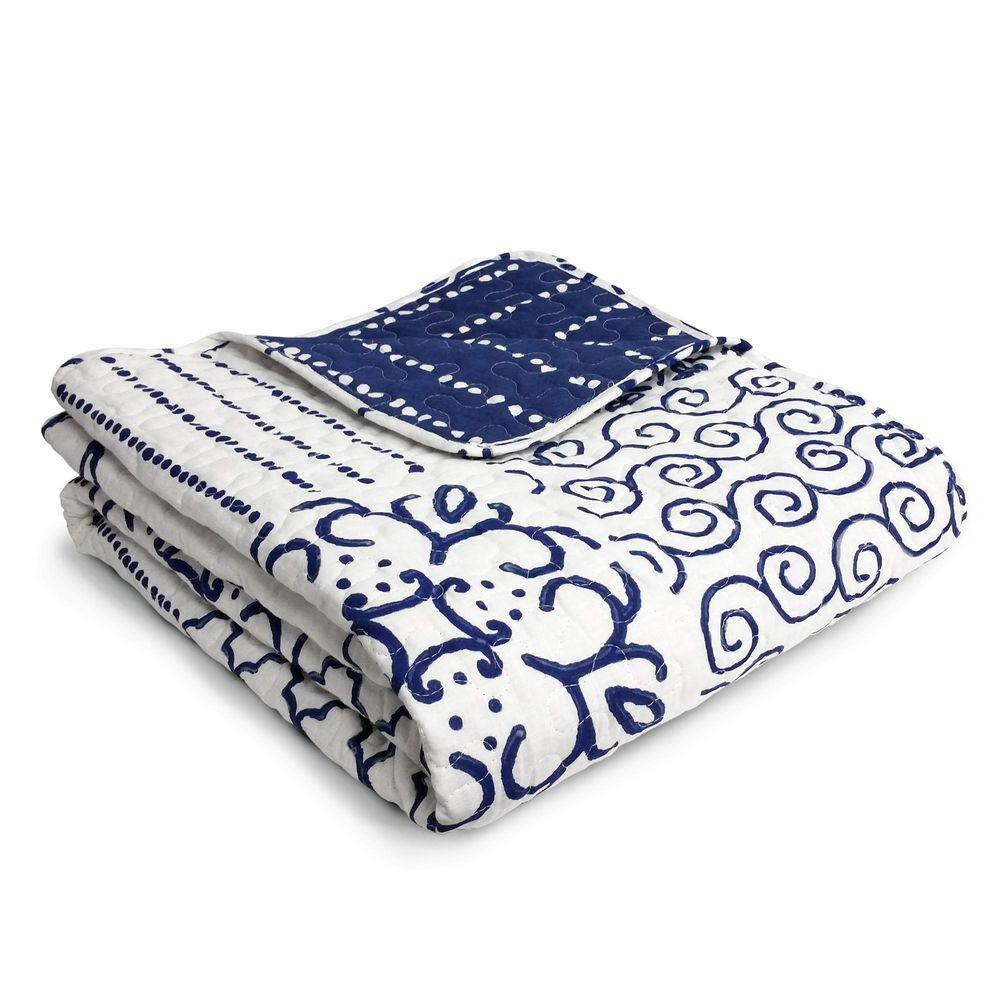 Monique Blue Throw