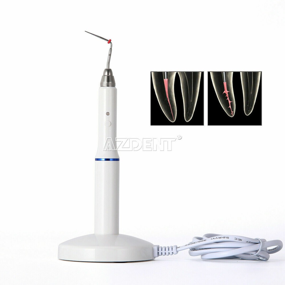 Dental Wireless Gutta Percha Obturation System Endo Heated Pen with 2 Tips