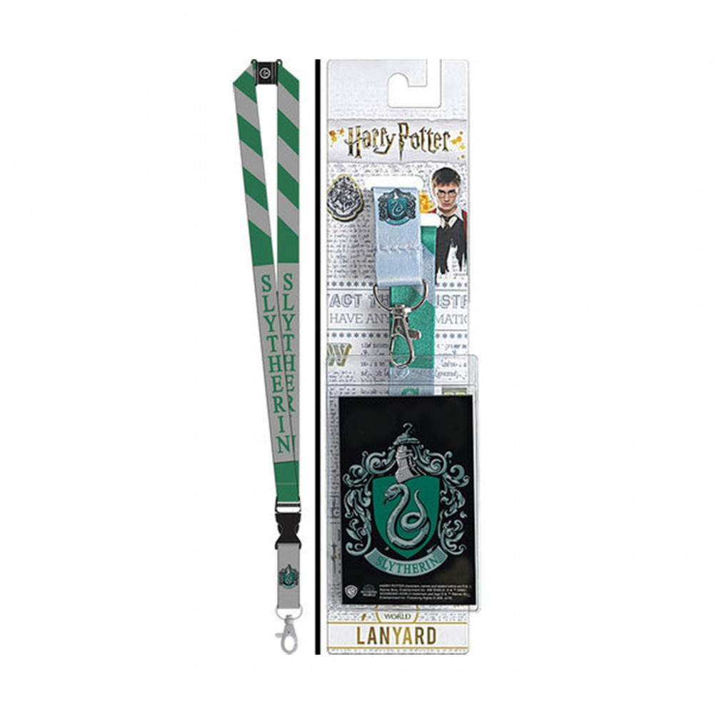 Harry Potter Slytherin Lanyard Green