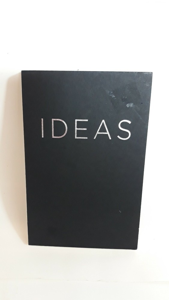 Ideas Classic Notebook Journal Size 55" X 8.5" Black 120 Sheet Journal Book