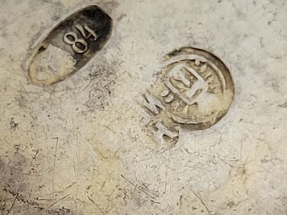 RUSSIAN STERLING SILVER DISH