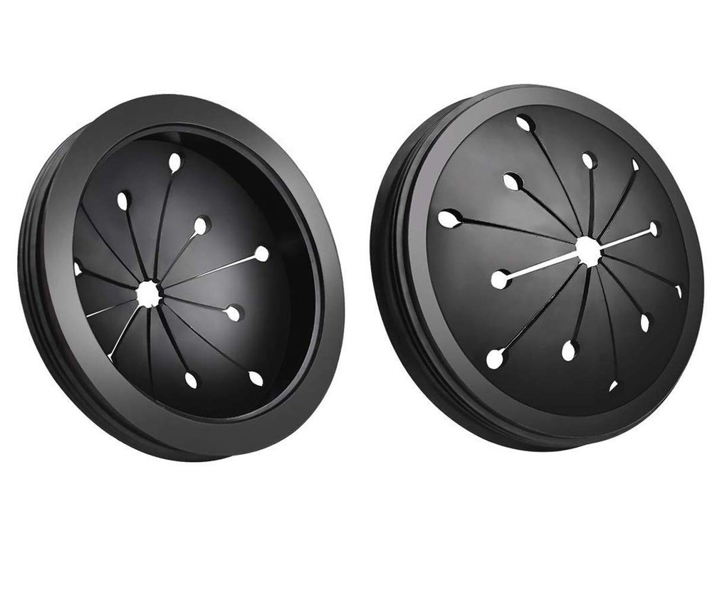 2Pcs Garbage Disposal Splash Guard Sink Baffle Disposal Replacement Waste Foo...
