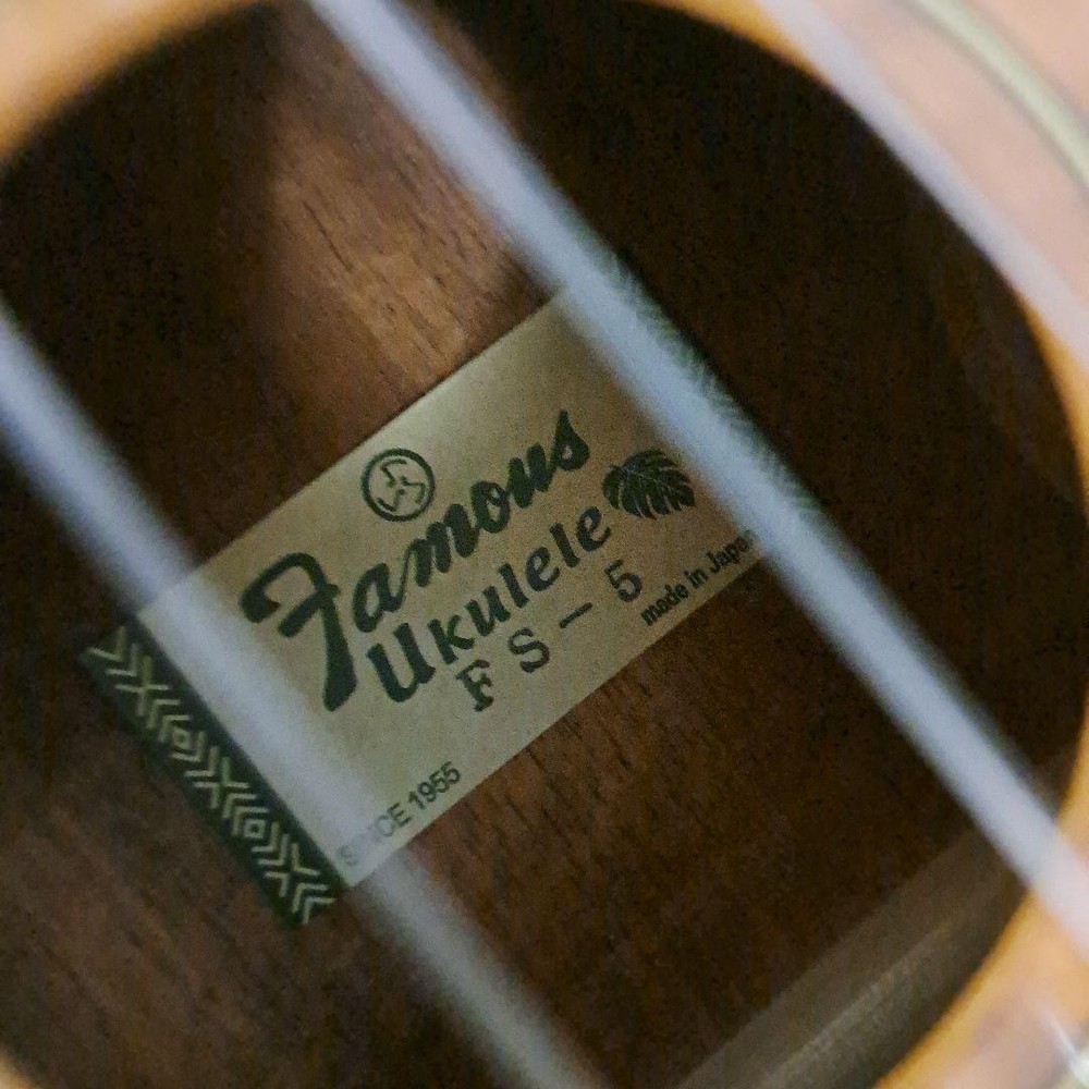 Ukulele Famous FS-5 with hard case