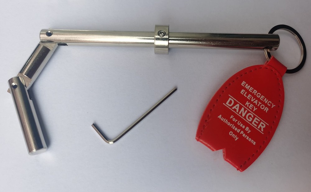 Elevator Door 3-Section Double Drop Emergency Key (1)