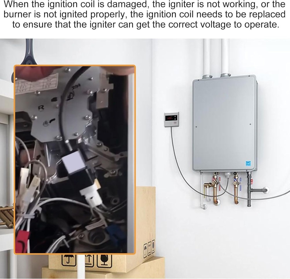 RTG20235C Ignitor Coil Replacement Compatible with Rheem, Ruud, Richmond Tankles