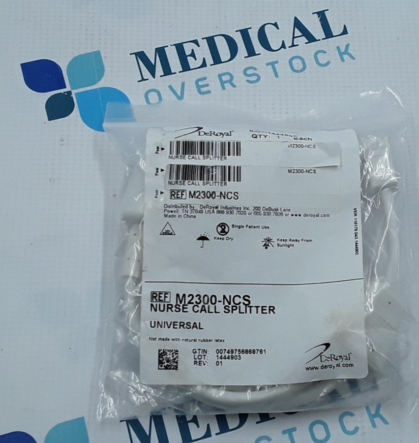 DeRoyal Nurse Call Splitter M2300-NCS