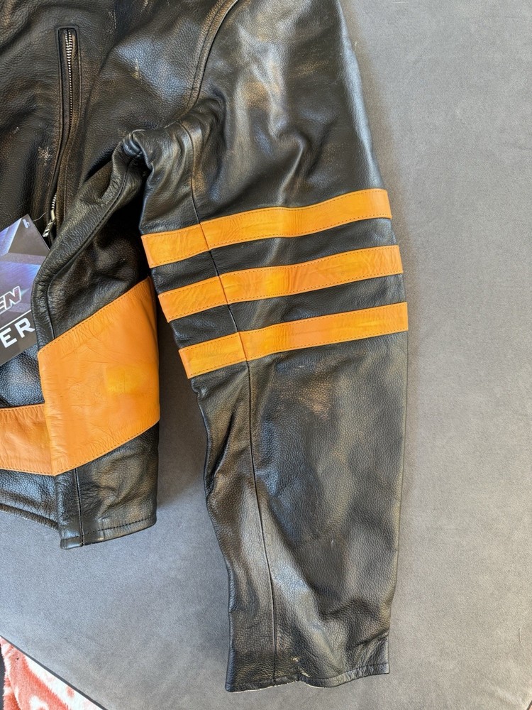 X-Men Wolverine Jacket Museum Replicas Prop Leather Jacket Windlass Studios