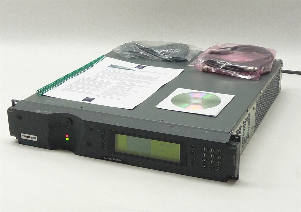 TANDBERG ERICSSON EN8092 HD SDI MPEG-4 AVC HTTP AUTHENTICATION VIDEO ENCODER M2