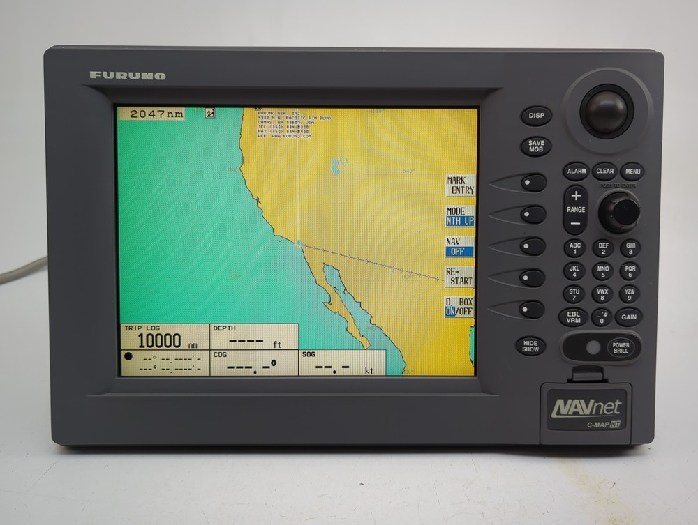 Furuno RDP-139 NavNet VX1 CMAP 10" GPS FishFinder Radar Chartplotter Display