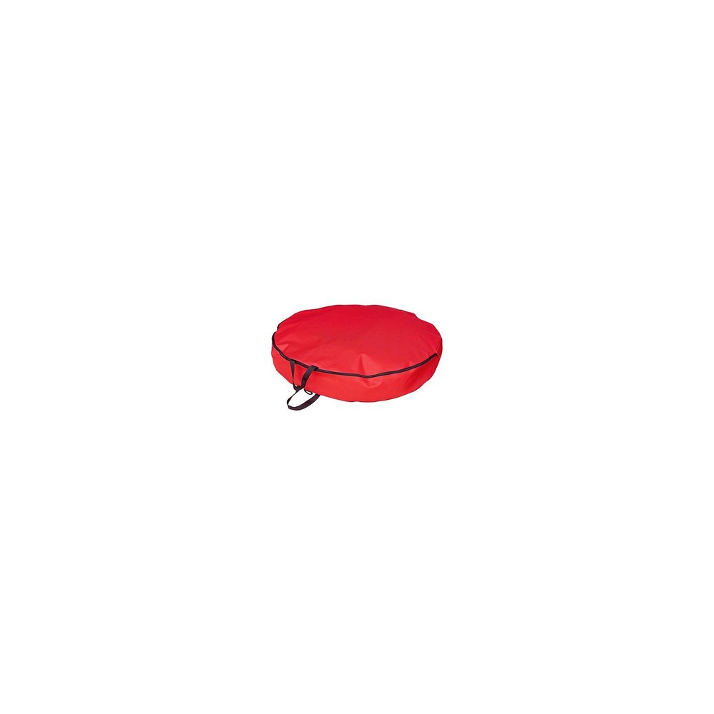Simple Living Solutions 182105-S Artificial Wreath Storage Bag, Red Polyester,