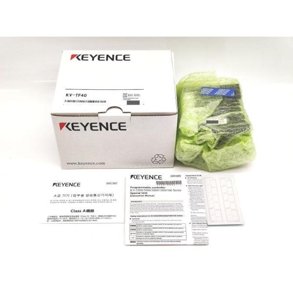 KEYENCE KV-TF40 PLC Programmable Logic Controller Module NEW