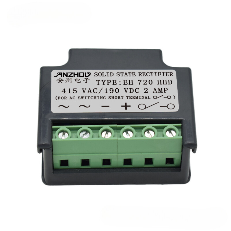 Replace EH 720 HHD 415 VAC / 190 VDC 2 AMP Rectifier