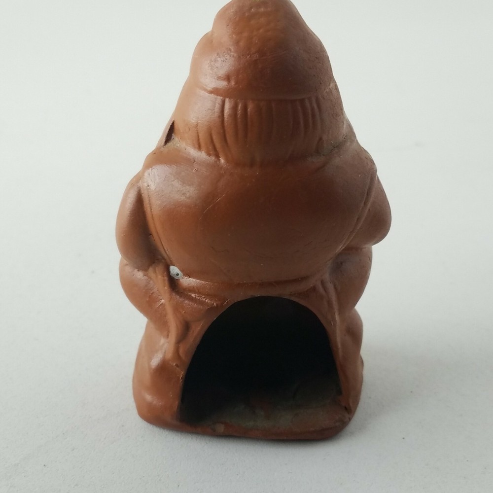 Smiling Buddha Ceramic Incense Burner