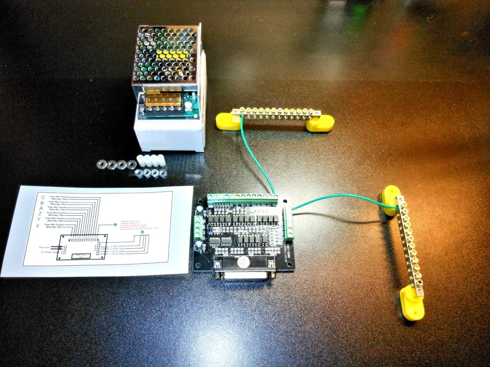 6 Axis CNC Breakout Board DIY Kit Arduino Stepper Motor Controller PCB