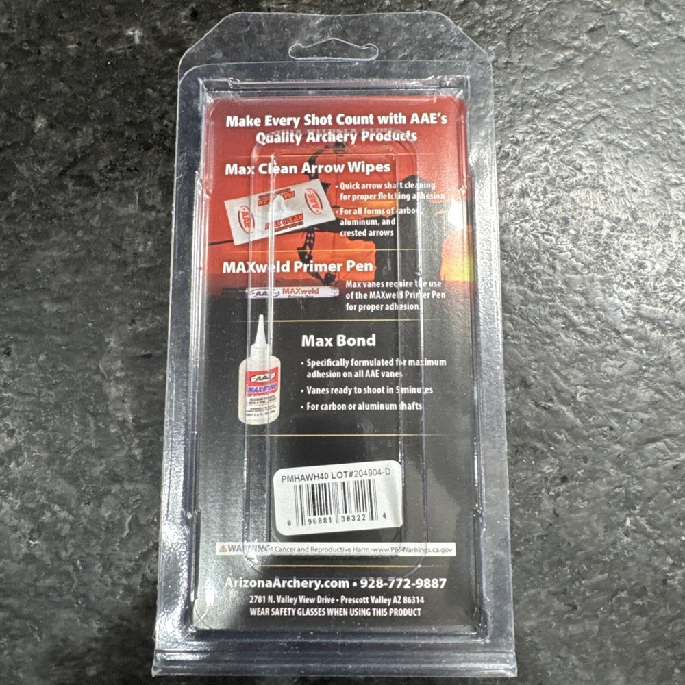 AAE Pro Max Vanes White 40 pk.