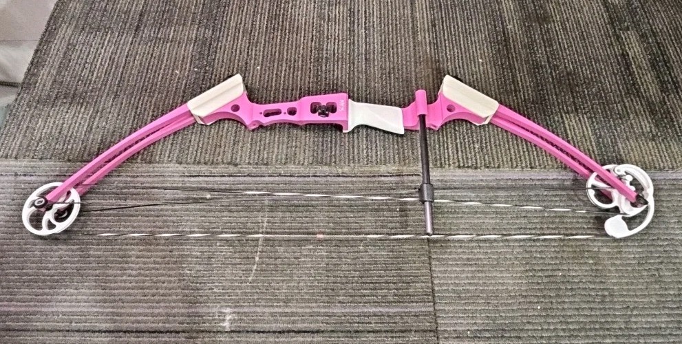 Genesis 573651 Left Handed Mini Compound Bow + 6 arrows & Soft Bow Case