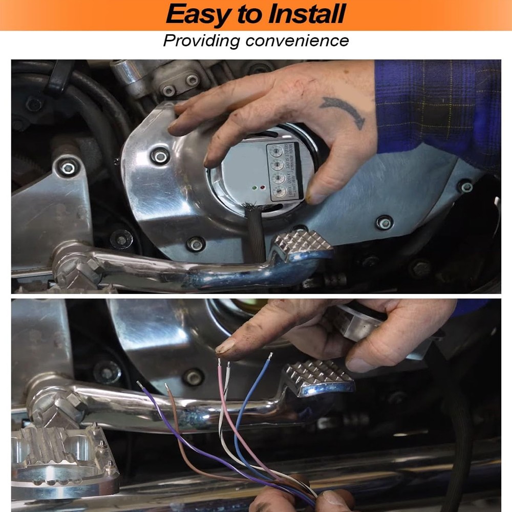 For Harley Dyna Programmable Single Fire 53-644 Electronic Ignition Module