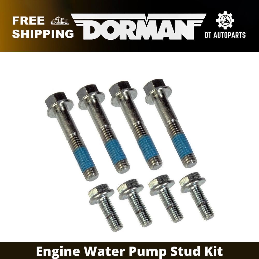 For 1991-2000 GMC C3500 Dorman Engine Water Pump Stud Kit 1992 1993 1994 1995