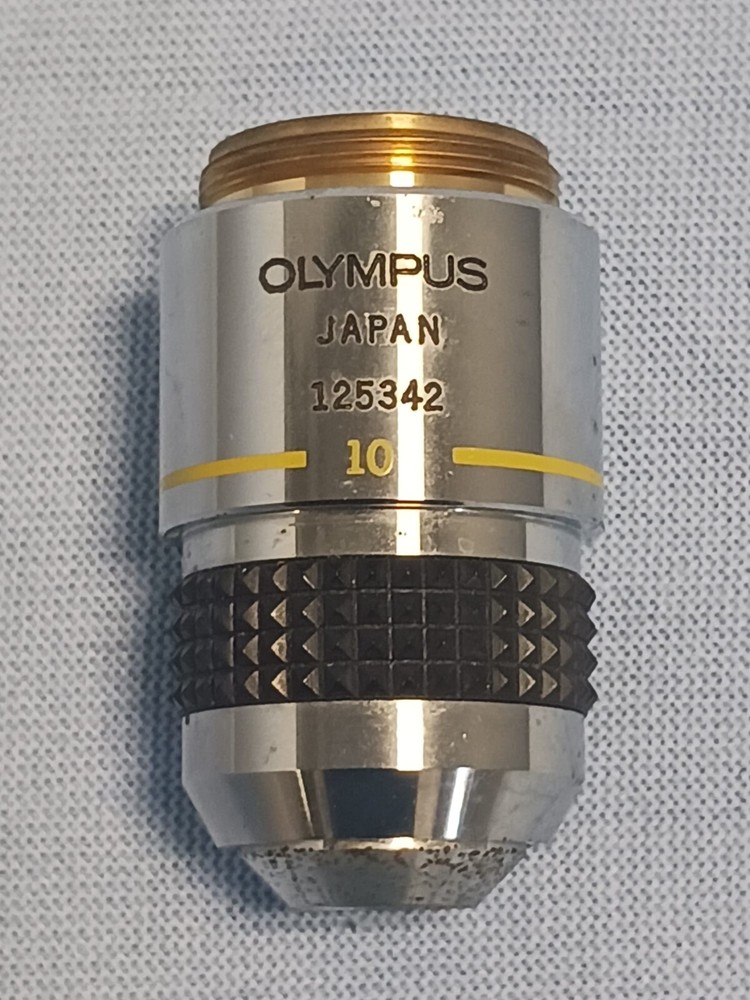 Olympus 125342 Splan 10 0.30 160/0.17 Microscope Objective Lens