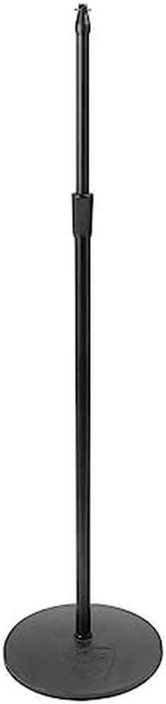 MS9212 Heavy-Duty Low Profile Microphone Stand with 12" Base, Black