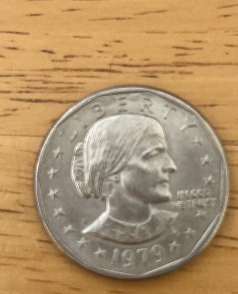 susan b anthony dollar 1979 wide rim